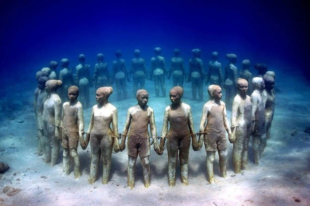 Vẻ độc đáo của bào tàng dưới nước Cancun ảnh 2 Vẻ độc đáo của bào tàng dưới nước Cancun ảnh 2