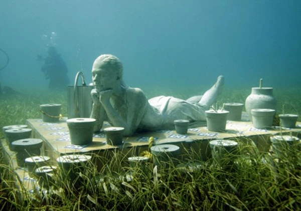 Vẻ độc đáo của bào tàng dưới nước Cancun ảnh 9 Vẻ độc đáo của bào tàng dưới nước Cancun ảnh 9