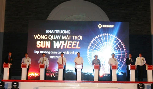 Đà Nẵng: Khai trương vòng quay khổng lồ top 10 thế giới ảnh 1 - 1