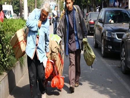 vợ chồng già, tiền xu, học phí vợ chồng già, tiền xu, học phí