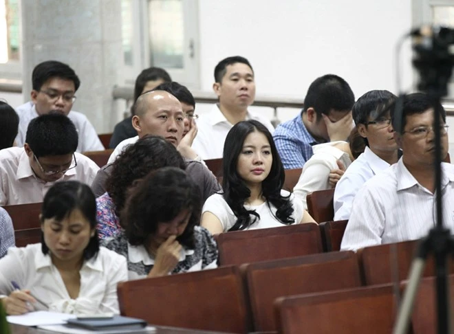 Nụ cười xinh đẹp của người phụ nữ bầu Kiên “cấm ai động đến“ ảnh 5 Nụ cười xinh đẹp của người phụ nữ bầu Kiên “cấm ai động đến“ ảnh 5