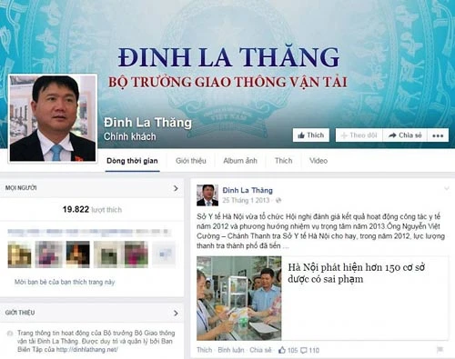 Tràn lan Facebook giả mạo chính khách Việt Nam ảnh 1 - 1