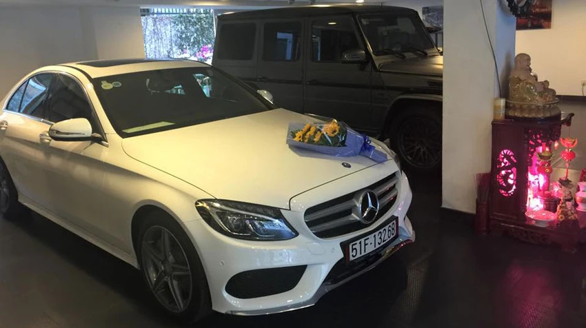 Cường-đô-la, siêu-xe, Mercedes C250 AMG, bộ-sưu-tập, Hà-Hồ Cường-đô-la, siêu-xe, Mercedes C250 AMG, bộ-sưu-tập, Hà-Hồ