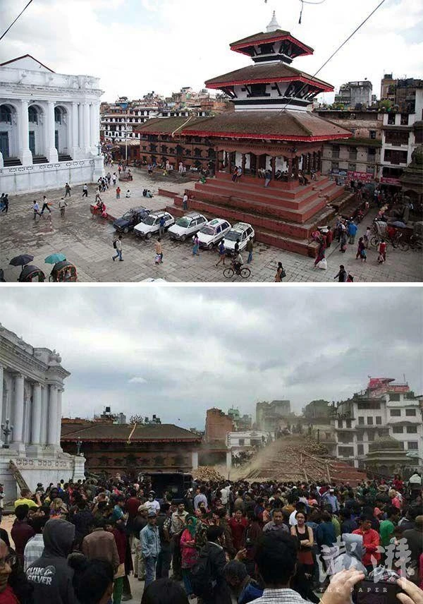 Chùm ảnh: Nepal trước và sau thảm họa động đất ảnh 3 Chùm ảnh: Nepal trước và sau thảm họa động đất ảnh 3