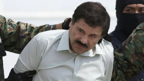 Joaquin "El Chapo" Guzman bị bắt lại vào năm 2014, sau khi từng vượt ngục thành công năm 2001. Ảnh:AP 84224510-17997b2c-8065-4c2f-93-3478-9094