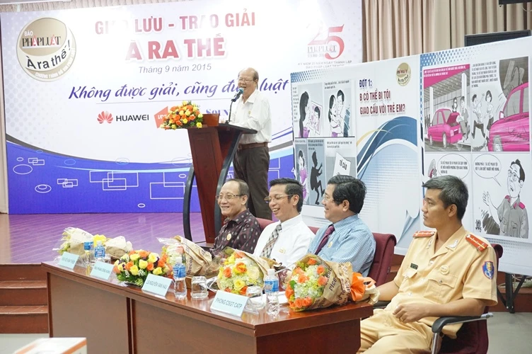 Trao giải À RA THẾ: Sôi nổi cãi nhau, cùng đưa pháp luật vào cuộc sống ảnh 14 Trao giải À RA THẾ: Sôi nổi cãi nhau, cùng đưa pháp luật vào cuộc sống ảnh 14
