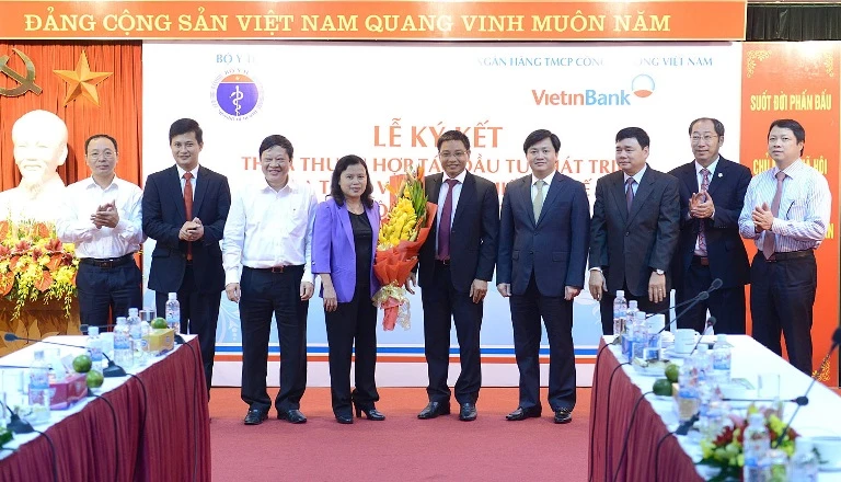 VietinBank đồng hành phát triển với ngành y tế ảnh 2 VietinBank đồng hành phát triển với ngành y tế ảnh 2