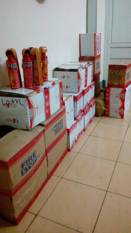 Thu giữ hơn 300 bình cứu hỏa mini nhập lậu từ Trung Quốc ảnh 1 Thu giữ hơn 300 bình cứu hỏa mini nhập lậu từ Trung Quốc ảnh 1