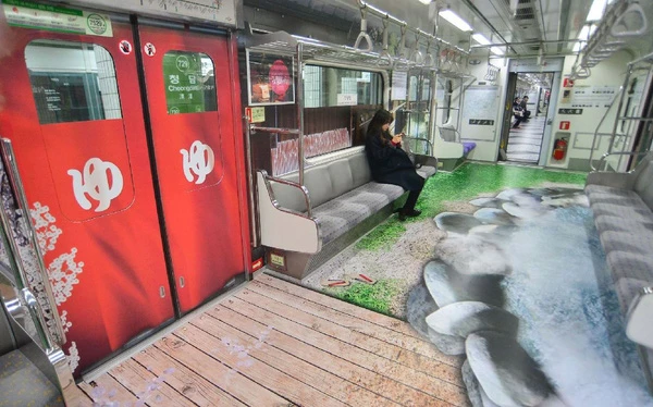Những chuyến tàu điện có một không hai ở Seoul - Ảnh 4.