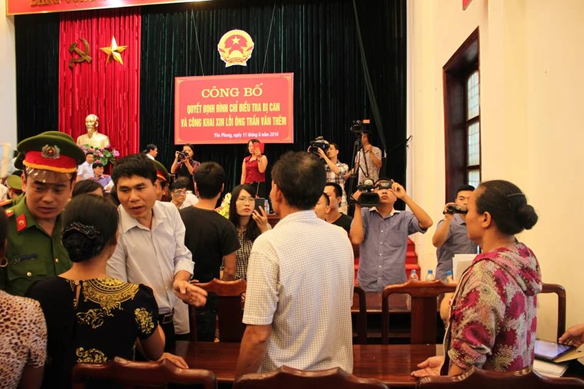 Công khai xin lỗi tử tù 43 năm Trần Văn Thêm ảnh 12 Công khai xin lỗi tử tù 43 năm Trần Văn Thêm ảnh 12