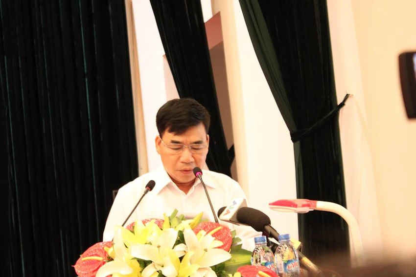 Công khai xin lỗi tử tù 43 năm Trần Văn Thêm ảnh 10 Chánh án TAND Tối cao Trần Văn Tuân đọc lời xin lỗi ông Trần Văn Thêm cùng gia đình
