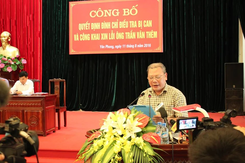 Công khai xin lỗi tử tù 43 năm Trần Văn Thêm ảnh 7 Thiếu tướng Vũ Quang Hưng, Phó Thủ trưởng CQ CSĐT Bộ Công an