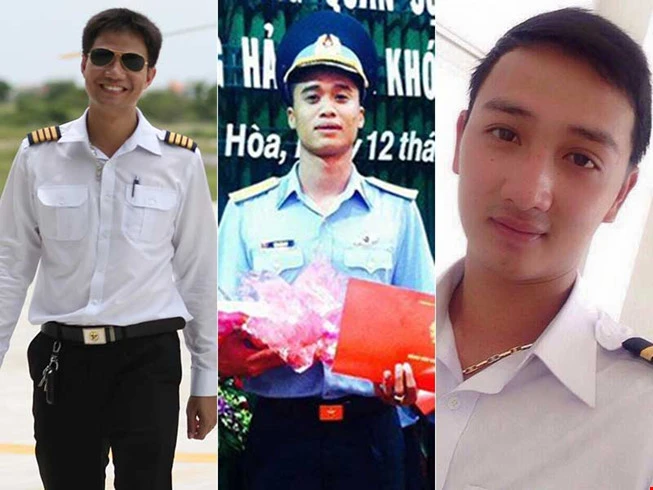 Các phi công có mặt trên chiếc trực thăng VN 8632.