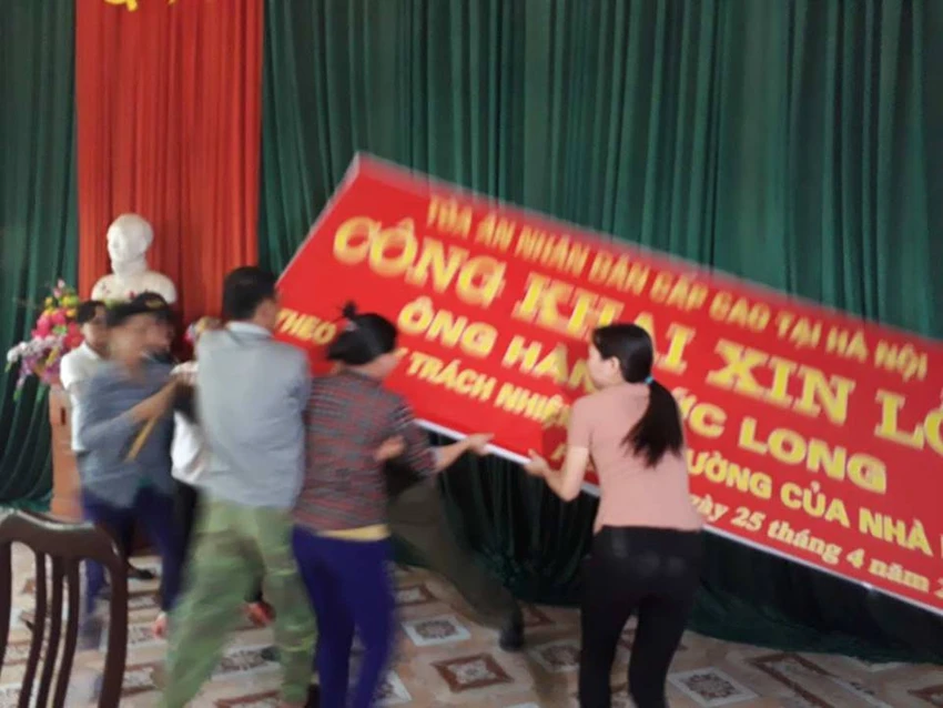 Người nhà nạn nhân phản đối xin lỗi ông Hàn Đức Long ảnh 1