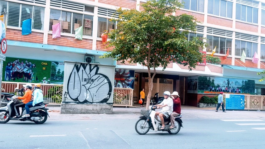 Vẽ graffiti: Nghệ thuật gì mà vô văn hóa thế này! ảnh 5 Vẽ graffiti: Nghệ thuật gì mà vô văn hóa thế này! ảnh 5