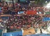 Kẹt xe kinh hoàng trên đường Huỳnh Tấn Phát, quận 7