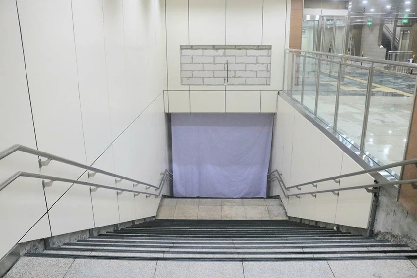 Metro 1: Tầng B1 ga Nhà hát TP đã hoàn thiện cơ bản ảnh 3 NHA-GA-B1
