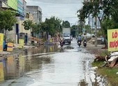 Dân bức xúc vì công trình giao thông thi công bầy hầy