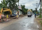 Yêu cầu đình chỉ thi công 1 dự án vì công trường bầy hầy