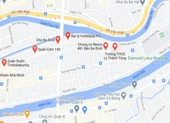 Cấm lưu thông trên đường Ba Đình, quận 8