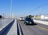 Chính thức thông xe cầu Phước Lộc 400 tỉ ở huyện Nhà Bè