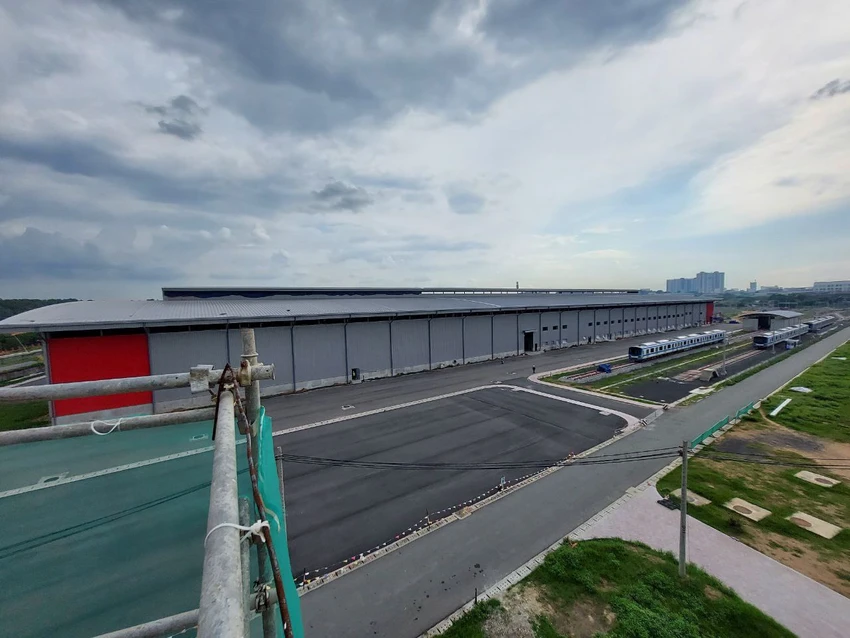 Các toà nhà tại Depot, tuyến metro số 1 đang dần hoàn thiện ảnh 3 Các toà nhà tại Depot, tuyến metro số 1 đang dần hoàn thiện ảnh 3