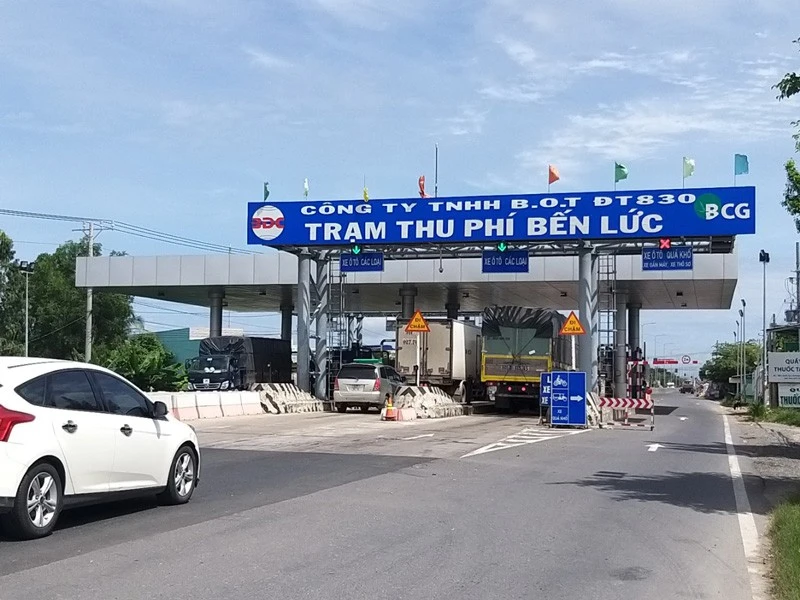 Long An tạm dừng thu phí tại các trạm Bến Lức, Đức Hòa ảnh 1 Long An tạm dừng thu phí tại các trạm Bến Lức, Đức Hòa ảnh 1