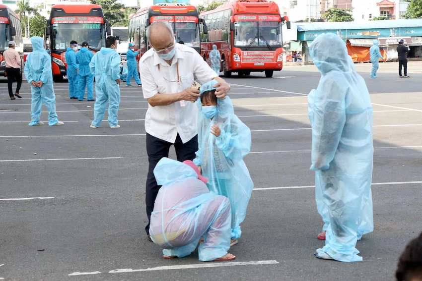 Hôm nay, 300 người dân Bình Thuận được đón về quê ảnh 2 Hôm nay, 300 người dân Bình Thuận được đón về quê ảnh 2
