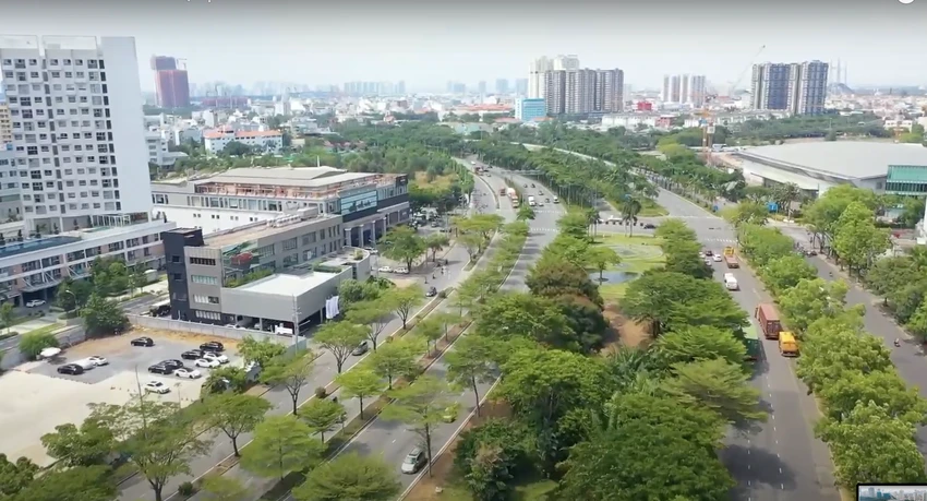 Đường Nguyễn Văn Linh. Ảnh minh hoạ CTV. Đường Nguyễn Văn Linh. Ảnh minh hoạ CTV.