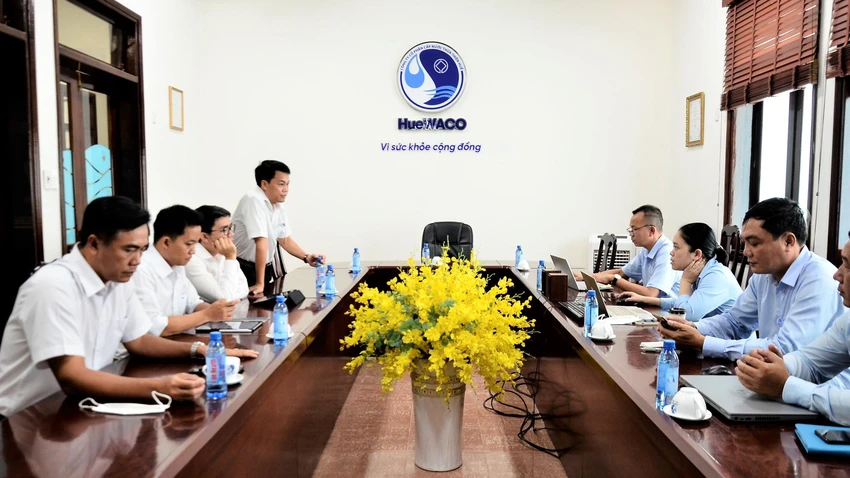 Công ty CP Cấp nước Thủ Đức và HueWACO chia sẻ hoạt động cấp nước đô thị ảnh 1 Công ty CP Cấp nước Thủ Đức và HueWACO chia sẻ hoạt động cấp nước đô thị ảnh 1