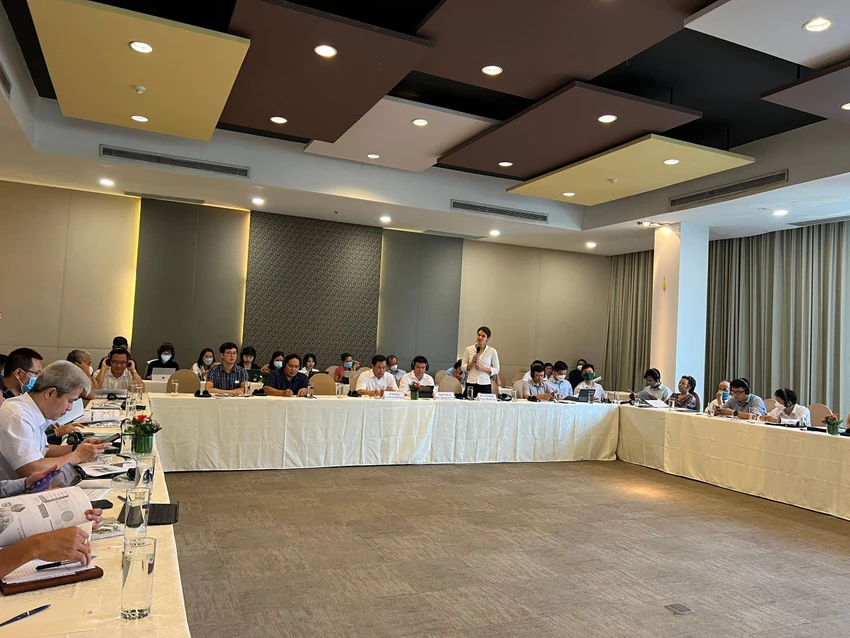 Hội thảo tham vấn “Kế hoạch phát triển giao thông vận tải bằng PTGTĐ tại TP. Ảnh: ĐT.