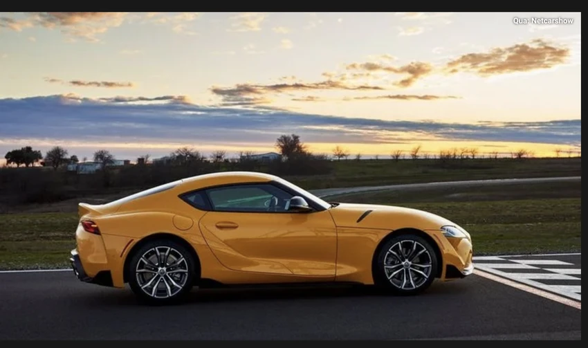 Toyota Supra có giá chỉ hơn 43.000 USD. Ảnh: Theo Hotcars.