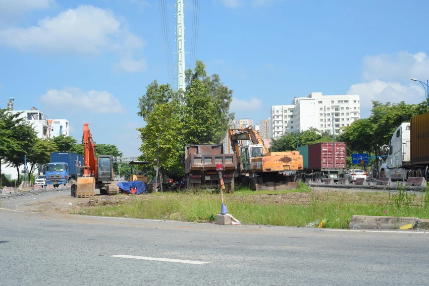 Dự án đã triển khai được 2 năm nay. Ảnh: HỮU HƯỚNG. Dự án đã triển khai được 2 năm nay. Ảnh: HỮU HƯỚNG.