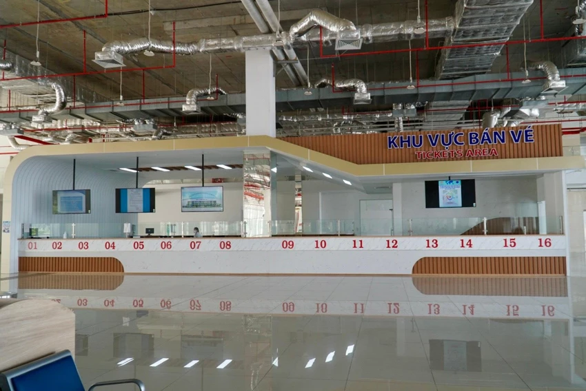 Bến xe Miền Đông mới đìu hiu, vắng khách sắp tới sẽ nhộn nhịp hơn. Ảnh: BẢO PHƯƠNG.
