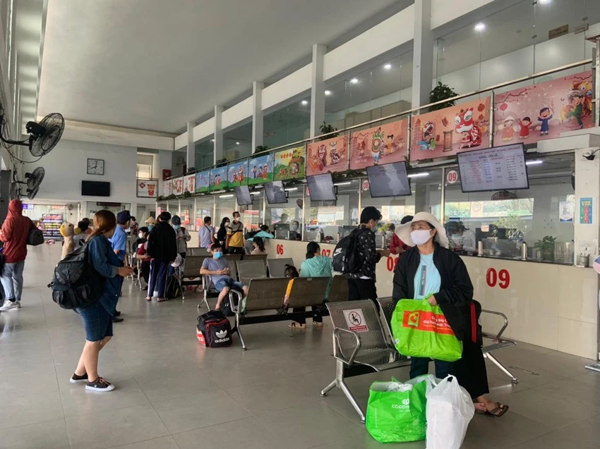 Người dân bắt đầu di chuyển về miền Tây. Ảnh: CTV. Người dân bắt đầu di chuyển về miền Tây. Ảnh: CTV.