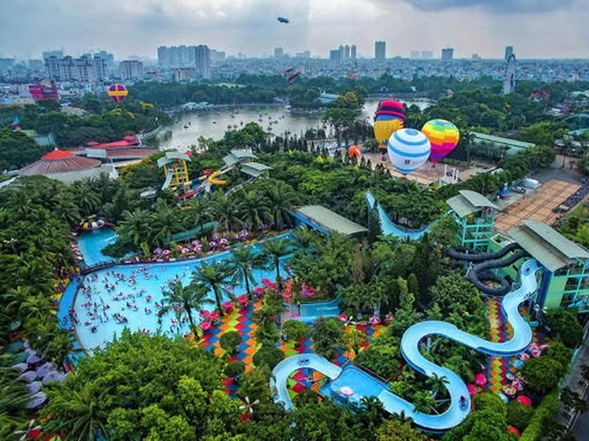 Các khu vui chơi, giải trí như Đầm Sen, Suối Tiên cũng cần cung cấp thông tin. Ảnh: DSP. Các khu vui chơi, giải trí như Đầm Sen, Suối Tiên cũng cần cung cấp thông tin. Ảnh: DSP.