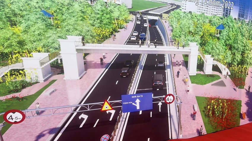 Phối cảnh dự án Trần Quốc Hoàn - Cộng Hòa sau khi được hoàn thành. Ảnh: ĐÀO TRANG. Phối cảnh dự án Trần Quốc Hoàn - Cộng Hòa sau khi được hoàn thành. Ảnh: ĐÀO TRANG.