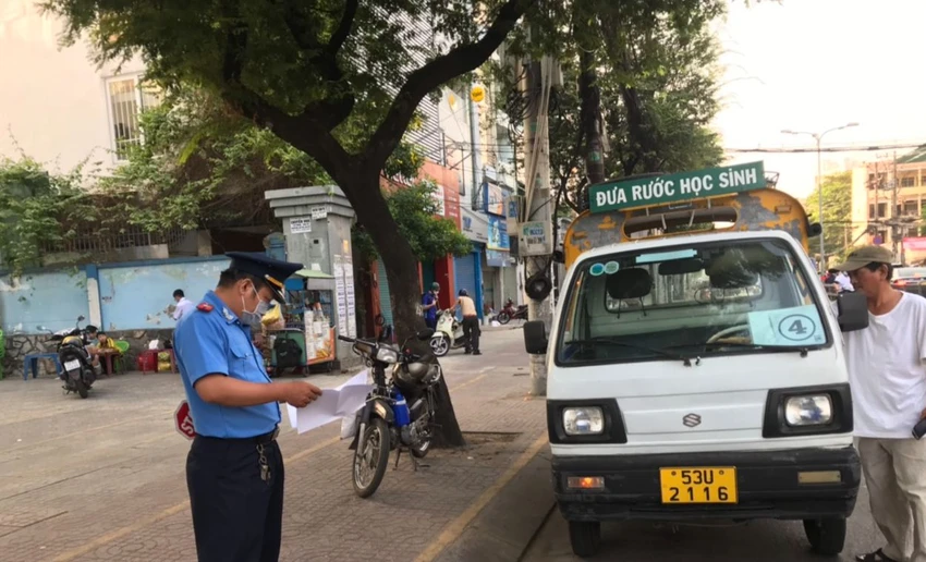 Trong tháng 3, lực lượng Thanh tra giao thông đã xử phạt 12 trường hợp. Ảnh: CTV. Trong tháng 3, lực lượng Thanh tra giao thông đã xử phạt 12 trường hợp. Ảnh: CTV.