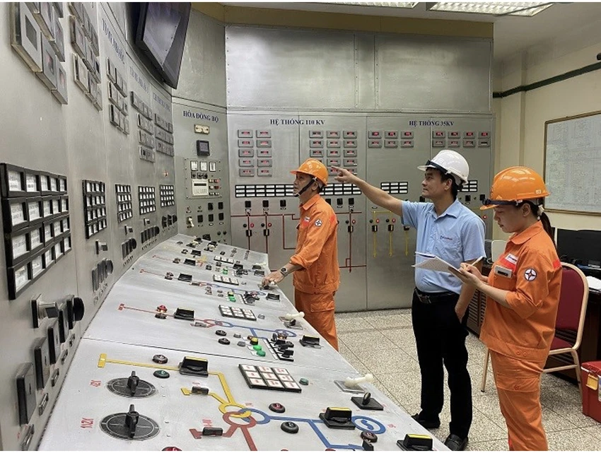Công ty Nhiệt điện Ninh Bình đảm bảo cấp điện mùa khô. Ảnh: Nhiệt điện Ninh Bình