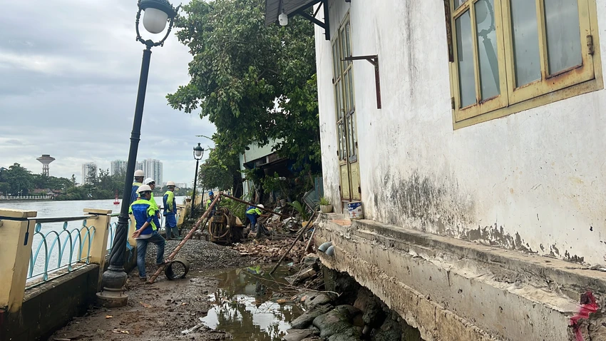 TP.HCM sẽ xây dựng bờ kè Thanh Đa với tổng mức đầu tư 90 tỉ đồng. Ảnh: ĐT