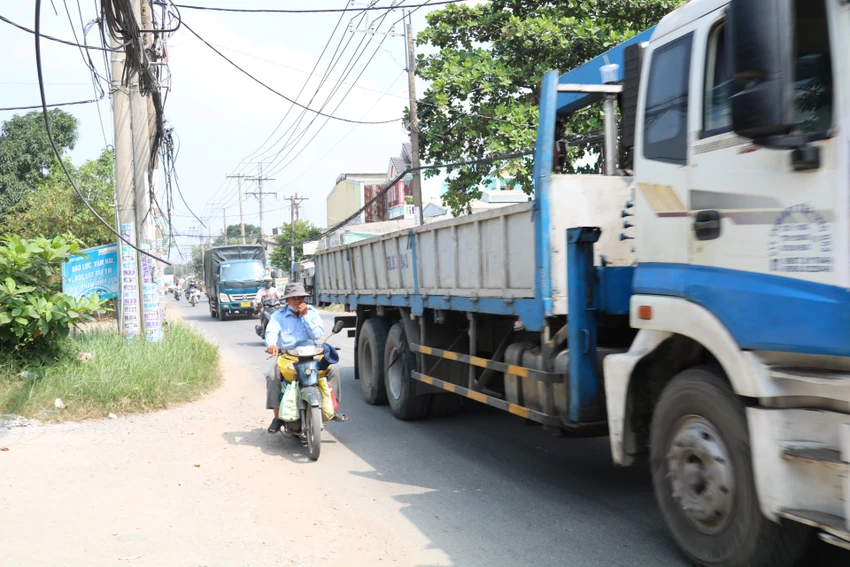Hiện trạng đường Vĩnh Lộc, huyện Bình Chánh sắp được đầu tư hơn 4 nghìn tỉ để mở rộng