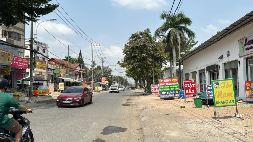 đường Lò Lu được mở rộng