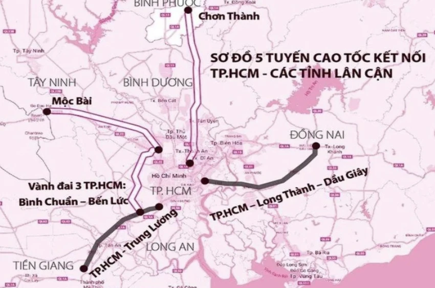 Dự án thành xây dựng đường nối từ nút giao Gò Dưa đến cao tốc TP.HCM - Chơn Thành