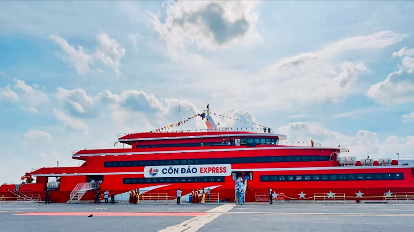 Thông tin mới nhất về tuyến tàu cao tốc TP.HCM - Côn Đảo