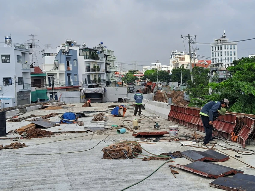 thông xe cầu Phước Long, huyện Nhà Bè