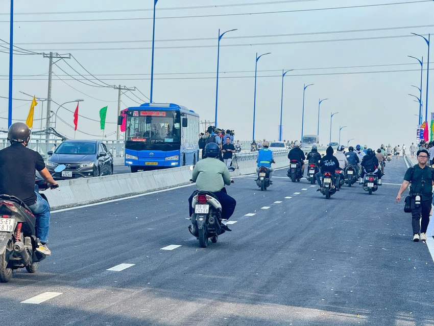 Chính thức thông xe dự án cầu Nam Lý, TP Thủ Đức thay thế đập Rạch Chiếc