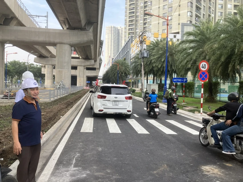 Khai thác đường song hành trái Võ Nguyên Giáp, TP Thủ Đức
