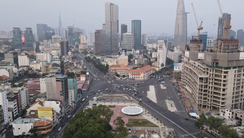 Người dân đi metro số 1 có thể gửi xe ở Công viên 23 tháng 9