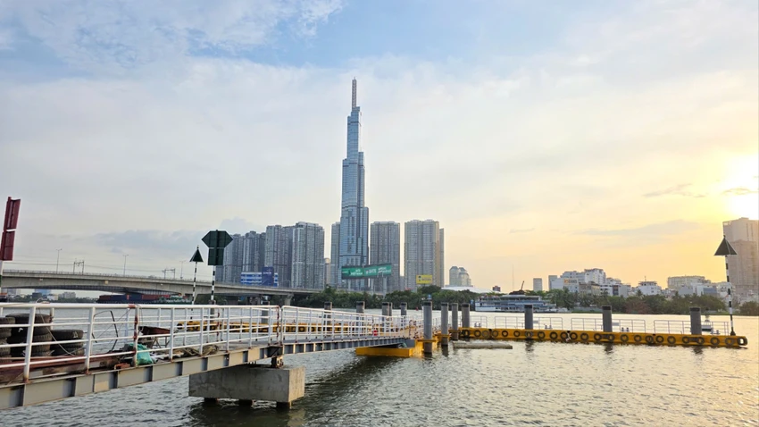 Xuất hiện bến Thảo Điền trên sông Sài Gòn
