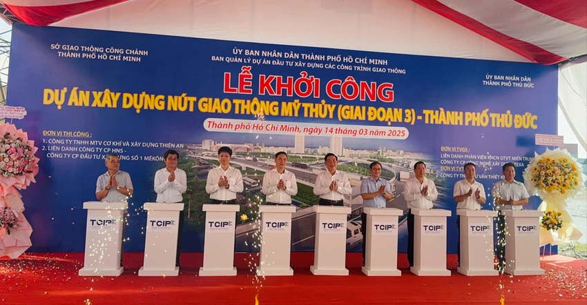 TP.HCM khởi công dự án xây dựng nút giao Mỹ Thủy, giai đoạn 3.